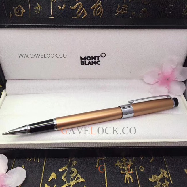 Gold Montblanc Special Edition Pen Mont Blanc Roller Pen